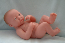 Berenguer 14" Newborn Baby Girl Doll Realistic Nude Anatomically Correct