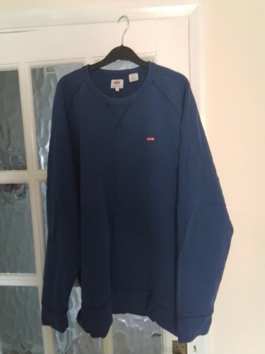Men blue levi sweatshirt - men's,