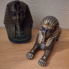 2 X  Egyptian figures, Pharaoh