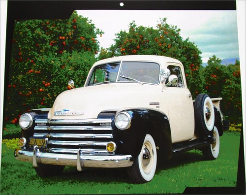1951 chevy 3100 pickup - pickup, truck