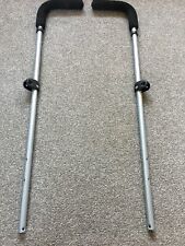 Genuine Maclaren Twin Rally Double Pushchair Complete Handles Pair Brand New