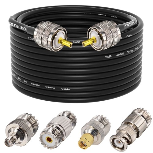 Hamlink ohm coax cable kit - coax,