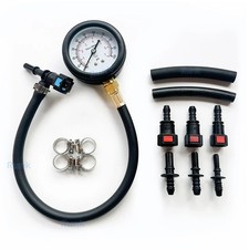 Fuel Pressure Test Kit - Fuel Pressure Gauge - 0-100PSI Fuel Injection Pump Pres