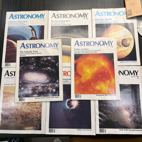 Vintage astronomy magazine - vintage, lot