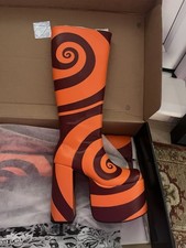 Orange and Maroon 70s Go Go