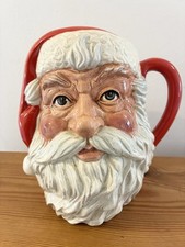 "Santa Claus" Royal Doulton Character Toby Jug D6704 Limited Ed CHRISTMAS c.1984