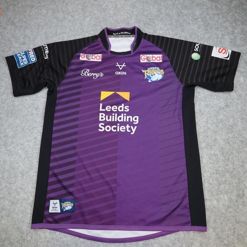 Leeds rhinos rugby shirt - rhinos, mens