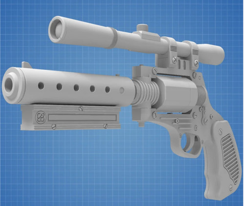 Heavy blaster pistol - dg-29,