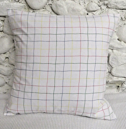 Cushion cover white cotton - cushion, cover,