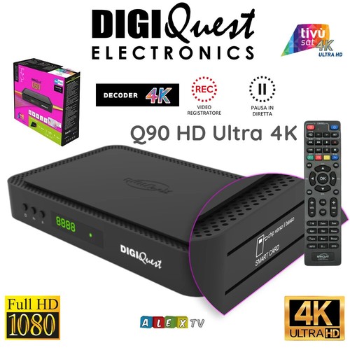 Italian tivusat decoder - 4k,