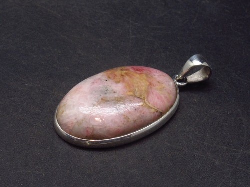 Rare pink tugtupite sterling - pink,