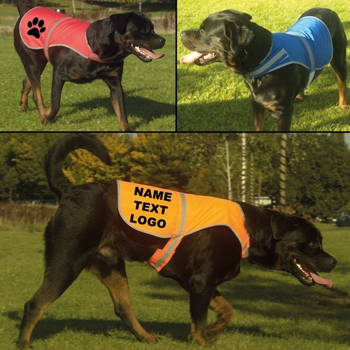 Personalised vis dog vest - vis,