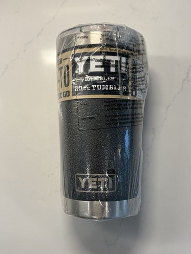 Yeti rambler black stone - oz,