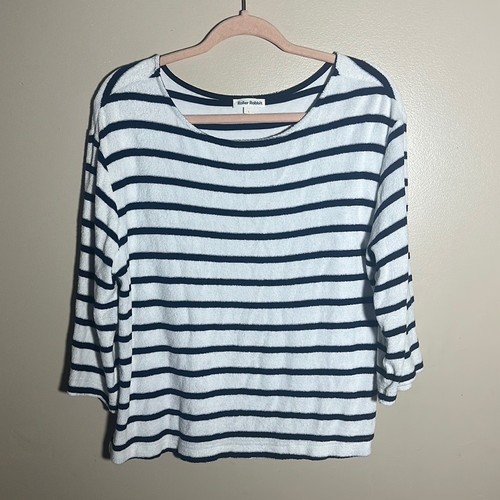 Roller rabbit terry navy white - roller,