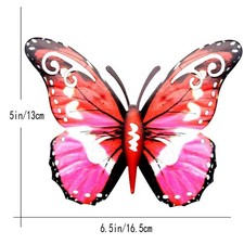 Large Metal Butterfly Garden