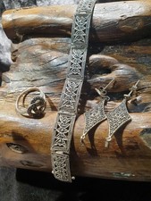 Vintage 925 Silver Marcasite