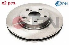 X2 PCS FRONT BRAKE DISC SET