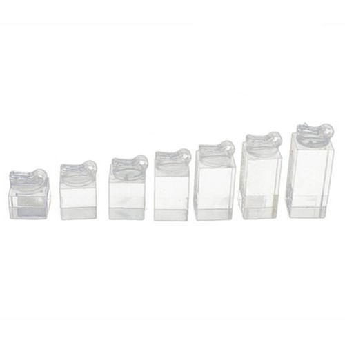 Transparent acrylic cube - transparent,