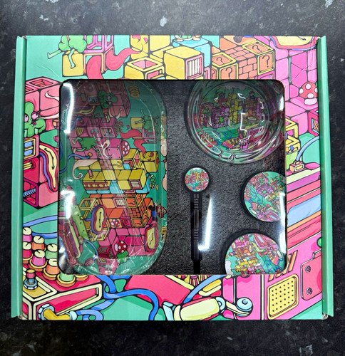 Raw glass cartoon gift set - gift,