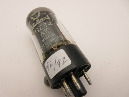 Gz34 mullard rectifier - mullard,
