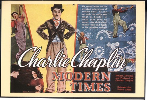 Modern film poster postcard - film,