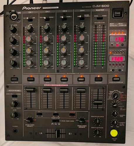 Pioneer djm 600 serviced - pioneer,