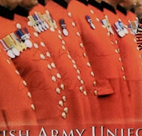 2007 army uniforms signed - uniforms,