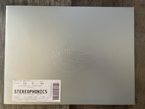 Stereophonics tour programme - -,