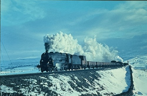 35mm slide steam loco class - 35mm, br