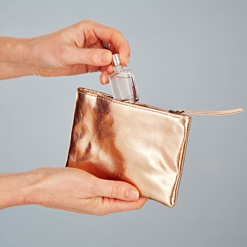 Small gold metallic - metallic, make-up