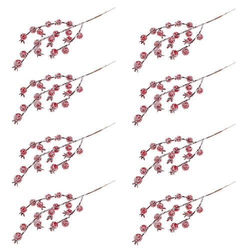 15pcs artificial red berries - 15pcs,