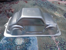 VTG Wilton Car Cake Pan, Jello Mold 2001, 3D Cruiser Car Coupe Bug #2105-2043