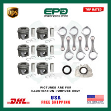 OM642 6 Piston Rings Set Std +
