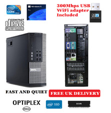 Dell FAST And Quiet, Optiplex 7020 SFF Desktop PC - Intel Core i7 4th Gen, HDMI