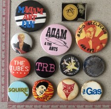13x Vtg Og Punk New Wave Bands