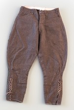 WW1  American US Army Military Wool Breeches Pants Trousers original 32x25