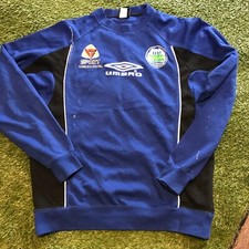 UMBRO BLUE FOOTBAL SWEATSHIRT VINTAGE MEN'S USED SIZE M B47
