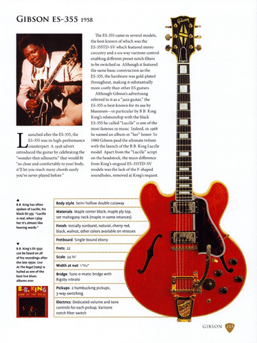 1958 gibson 355 - gibson, spec