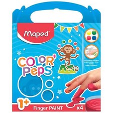 Maped Finger Paint Color'Peps 4 Pack