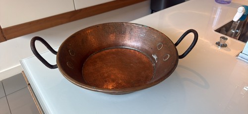 Antique copper jam preserve - copper, jam/preserve