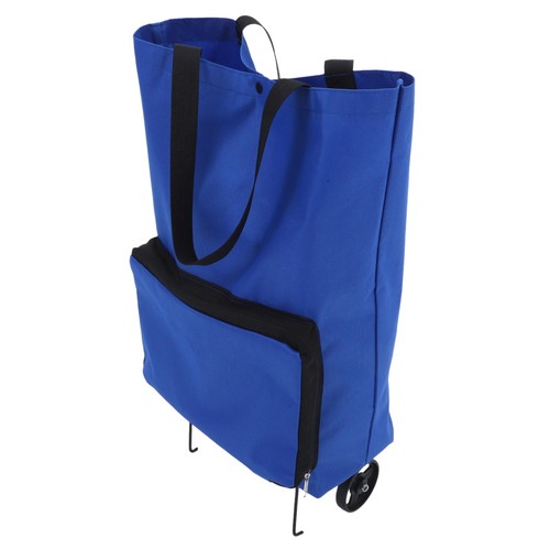 Collapsible grocery cart on - ,
