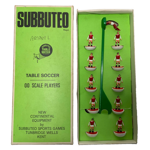 Vintage subbuteo arsenal - arsenal, hw