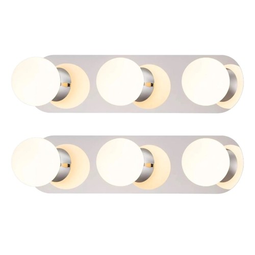 Set chrome led bathroom - of, 2