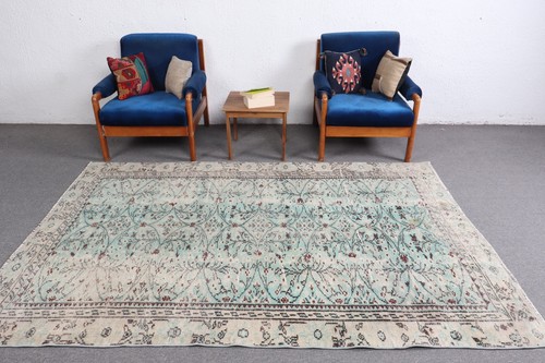 Vintage turkish large rug - vintage,