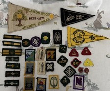 Job-Lot Vintage 1970’s / 1980’s UK Boy Scouts Badges Patches Awards Scout Badge 