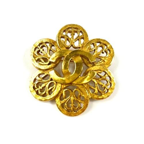 Chanel 95a coco logo - coco, brooch
