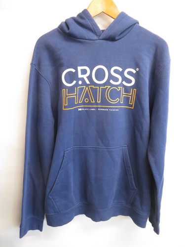 Crosshatch blue hoodie casual - crosshatch,
