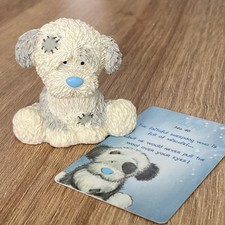 Me To You My Blue Nose Friends fluffy no 40 sheepdog Figurine ornament with card