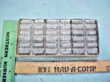 1930s-60s 36 PIGS OF LEAD for