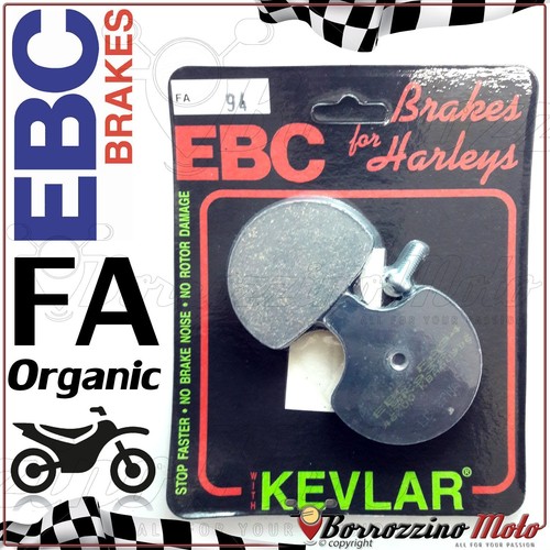 Brake pads anterior ebc harley - brake,